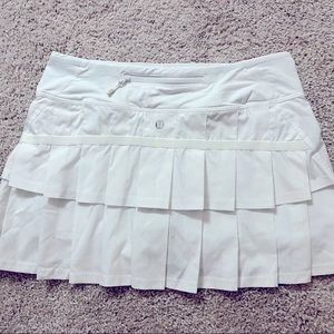 Lululemon Pace Setter Skirt - White - Size 4